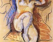 亨利马蒂斯 - 坐着的裸体女人